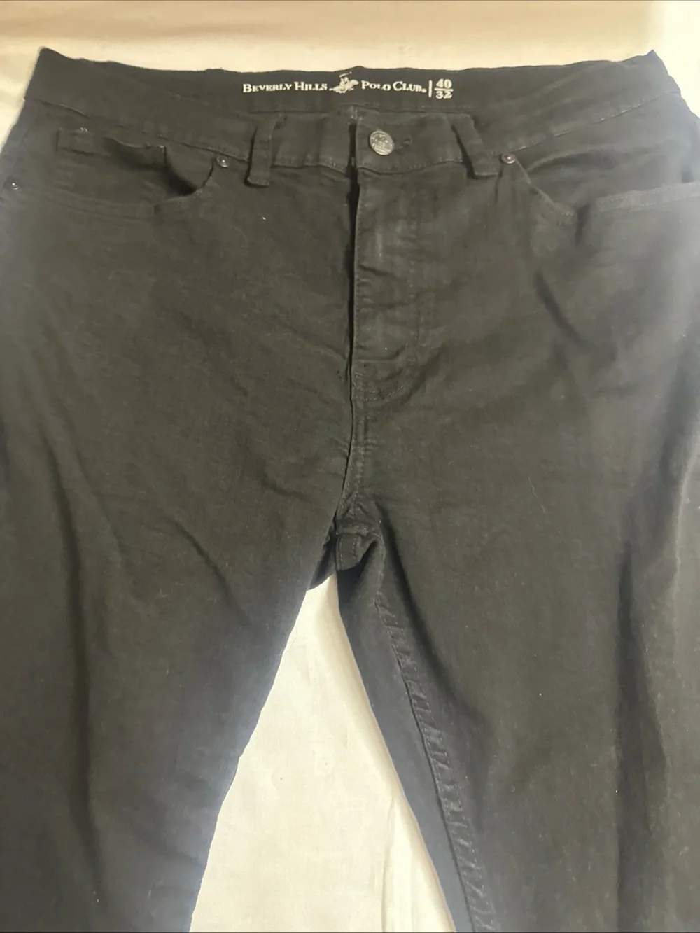 Beverly Hills Polo Club Men's Black Jeans
